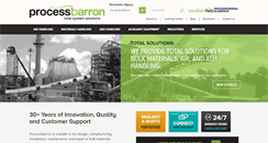 Desktop Screenshot of processbarron.com